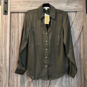 New with tags Michael Kors button up shirt